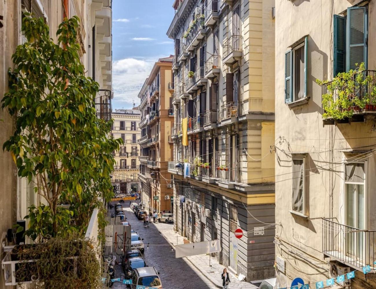 I Colori Di Napoli Acomodação com café da manhã Exterior foto